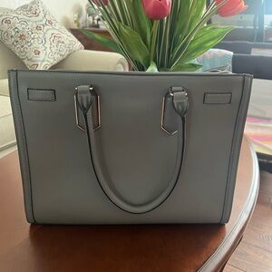 Elegant Gray Women's Handbag